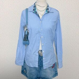 Van-heusen Women's Blue Shirt